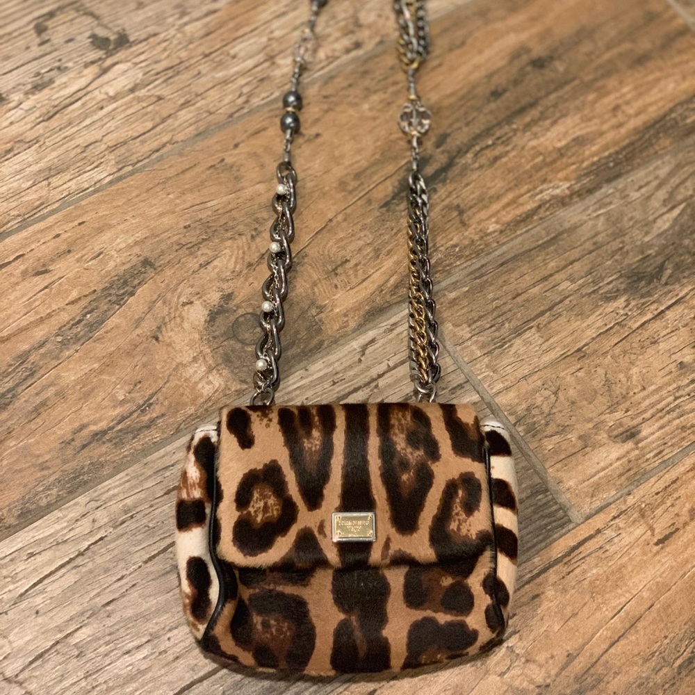 Designer Leopard Shoulder Bag
